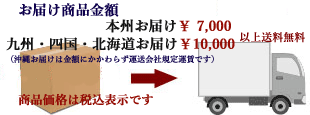 本州/7000円以上/九州四国北海道10000円以上お買い上げの場合送料無:すや亀夏冬キャンペーン